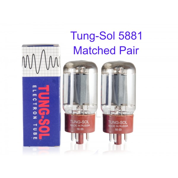 Tung-Sol 5881 Matched Pair